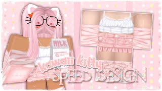 EVERSKIES KAWAII KITTY SPEED DESIGN #5 || MEDIBANG/JUMPPAINT || ROBLOX