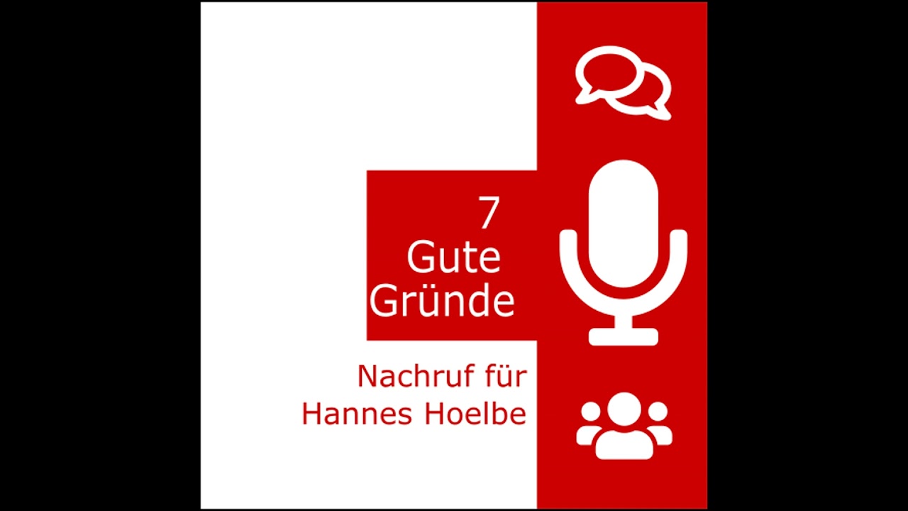 Nachruf für Hannes Hoelbe
[7GG87a]