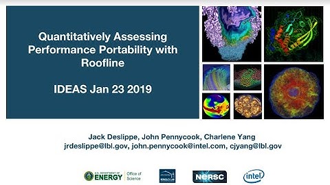 IDEAS-ECP Webinar:  Quantitatively Assessing Performance Portability with Roofline