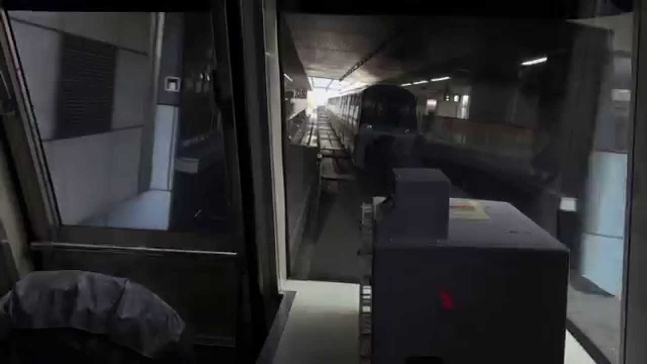 [前面展望]東京モノレール 区間快速 モノレール浜松町駅→羽田空港第2ビル駅