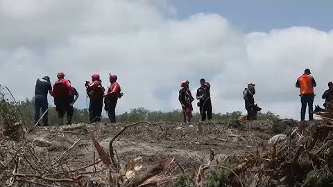 President Trump on his way to survey Texas flood zone