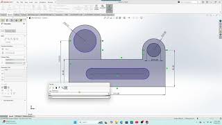 Celebrity Solidworks - Sketching exercise - Chapter 5- HOTD 1 Profile