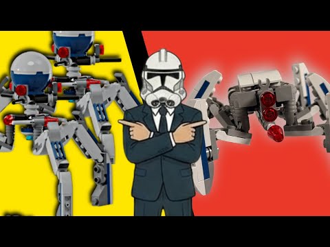LEGO Star Wars Crab Droid MOC Build Full Tutorial