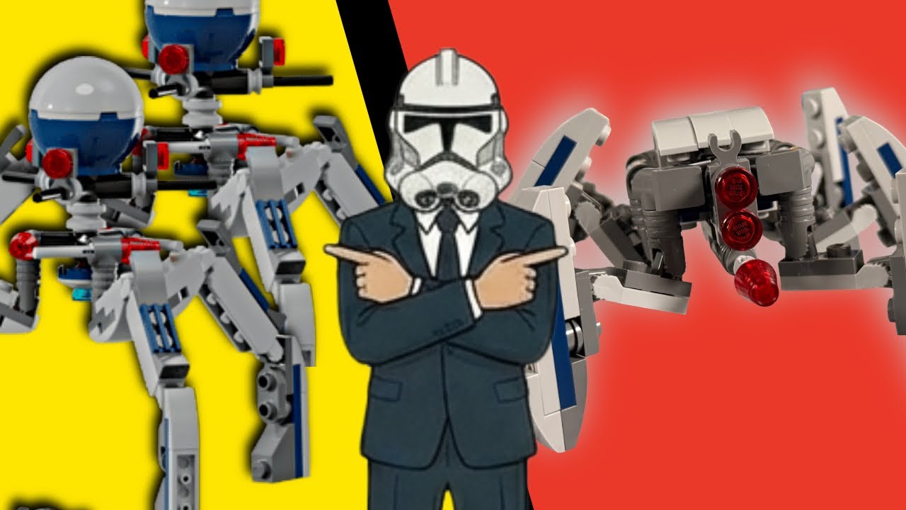 LEGO Star Wars Crab Droid MOC Build Full Tutorial - YouTube