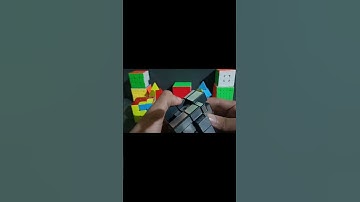 twisted peak pattern on mirror cube #youtube #ascubing #youtubeshorts