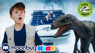 Dinosaurs & Jurassic World at Universal Studios Hollywood!  Kids Show | MOONBUG KIDS  Superheroes