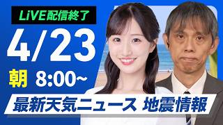 ウェザーニュースの配信のサムネイル画像