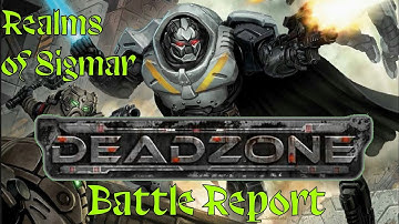 Deadzone Battle Report - Enforcers vs Marauders