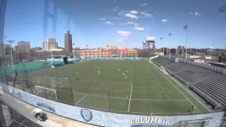 Time lapse of training of Columbia University Women's Soccer