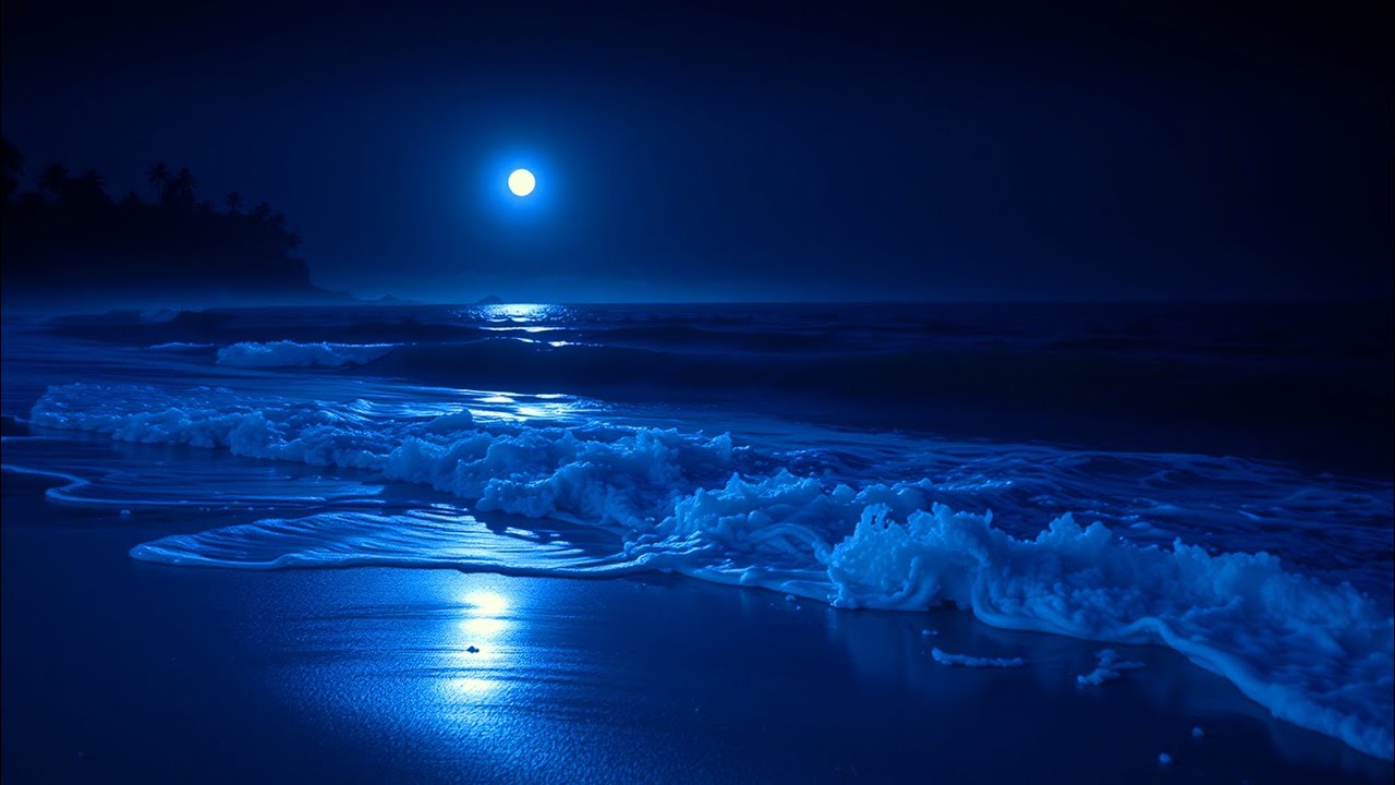 Sleep Instanly | Quiet Ocean Sounds for Deep Sleep All Night Restful