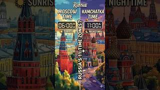 The Strange Reality of Time in Russia: 11 Time Zones