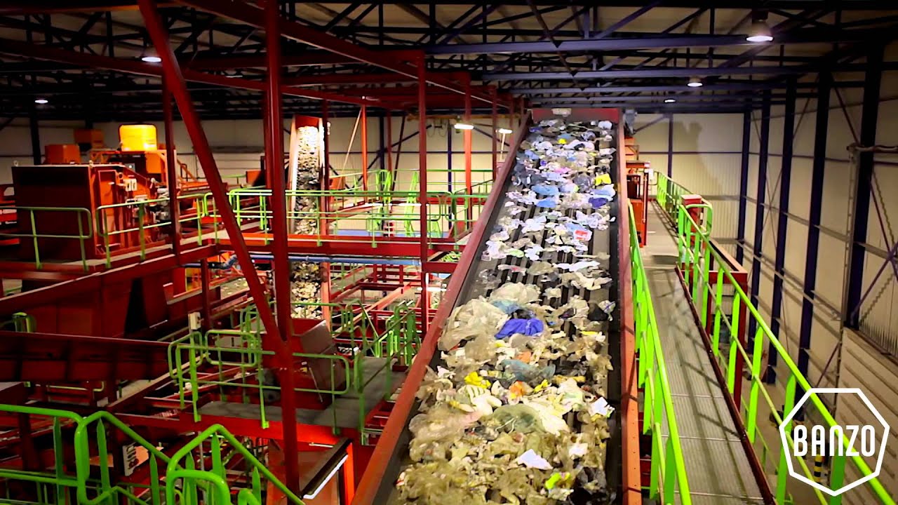 Plastics sorting plant - Kunststofsorteerinstallatie