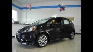 2013 Honda Fit Sport Manual Transmission Midnight Plum Pearl