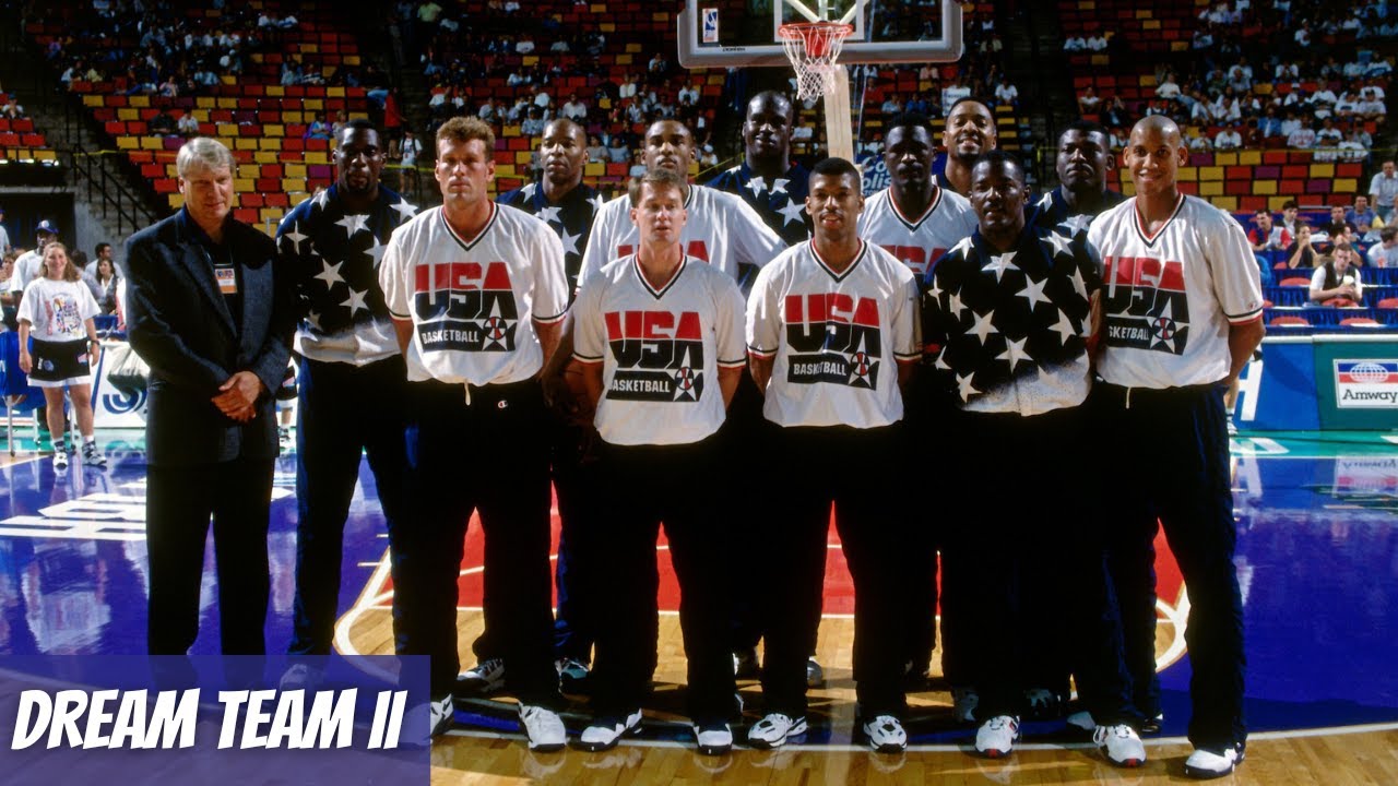 Team USA 1994 Dream Team Shaq O'Neal, Dominique Wilkins