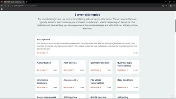 BSCP Preparation - Intro