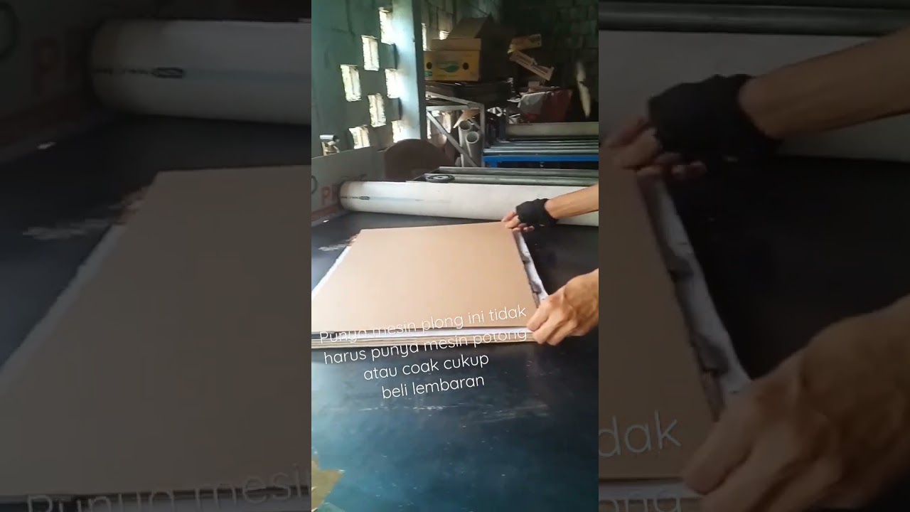 Mesin yang banyak di cari bagi pemula usaha kardus 