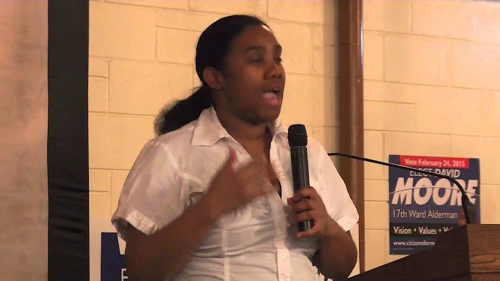 Chicago School Teacher Kimberly Walls. Under-fundi...