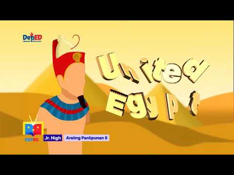 Grade 8 ARALING PANLIPUNAN  QUARTER 1 EPISODE 14 (Q1 EP14): Ang Kabihasnang Egypt sa Africa