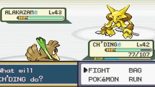 Bug type moves suck - (Pokémon Leaf green)