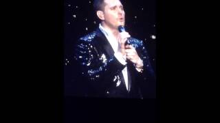 Michael Buble Oslo Spektrum 2014 Song For You Part 3