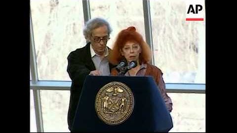 Preview of artists who are decorating Central Park with fabric