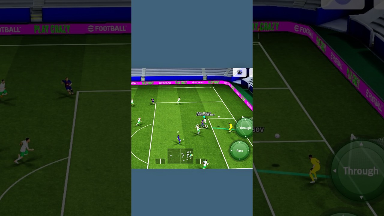 Messi’s Magic Assist Eden Hazard Killer Goal ⚽🔥 | eFootball Short 