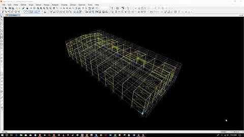 How to design sap2000 v20 for steel structure builidng warehouse 1