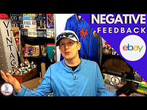 I GOT NEGATIVE FEEDBACK ON EBAY - YouTube