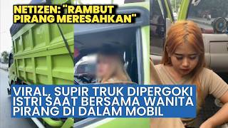 Viral! Wife Shocked to Catch Truck Driver Husband with a Blonde Woman on His Way to Work!