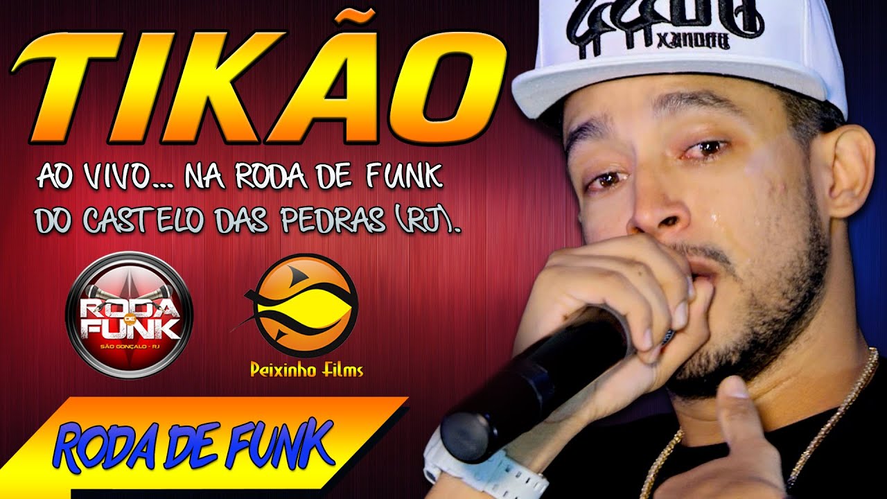 MC Tikão :: Vídeo Sensacional Ao Vivo na Roda de Funk do Rio das Pedras :: Áudio