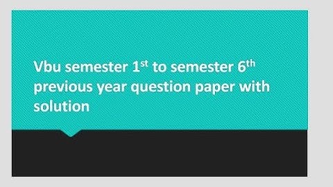 VBU B.COM HONOURS BUSINESS RESEARCH AND PROJECT WORK IMPORTANT QUES.AND ANS.