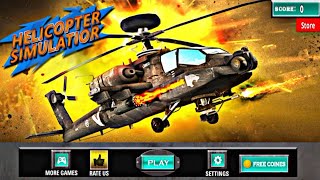 Indian Air force helicopter simulator gameplay 🔥🔥🔥 offline game screenshot 3