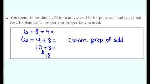 2.1 Properties of Numbers Video lesson