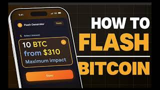 FLASHBTC Live Transfer ⚡ | Crypto Wallet, Bitcoin &amp; Blockchain Tutorial 2026 #flashbtc #blockchain 