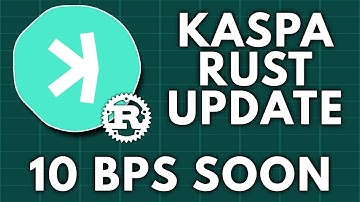 Kaspa Rust Update 10 BPS | Kaspa Speed Test Between Two Wallets