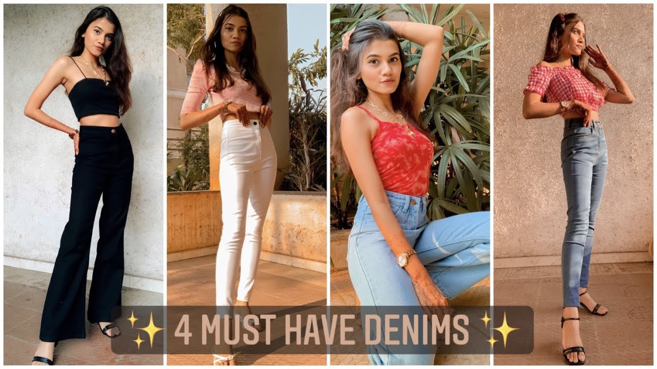 Off Duty Jeans Haul 4 Must Have Denims 21 Shreeja Bagwe Youtube