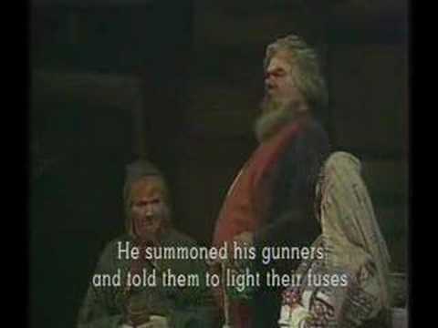 Mussirgsky - "Как во городе было во Казани!" - Boris godunov