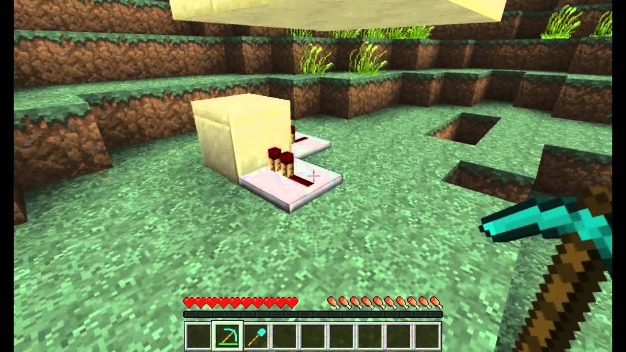 [Glitch]Faire une cachette secrète sur minecraft (Nouvelle façon) avec