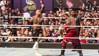 Solo Sikoa trolls Jey Uso and plays his music!! WWE Summerslam 8/1/2026