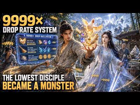 From Slave to Sword God! With a 9999x Drop Rate System, I farm god-tier skills and win the Saintess!