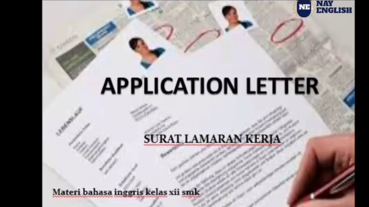 Application Letter Materi B Inggris Kelas Xii Smk Youtube