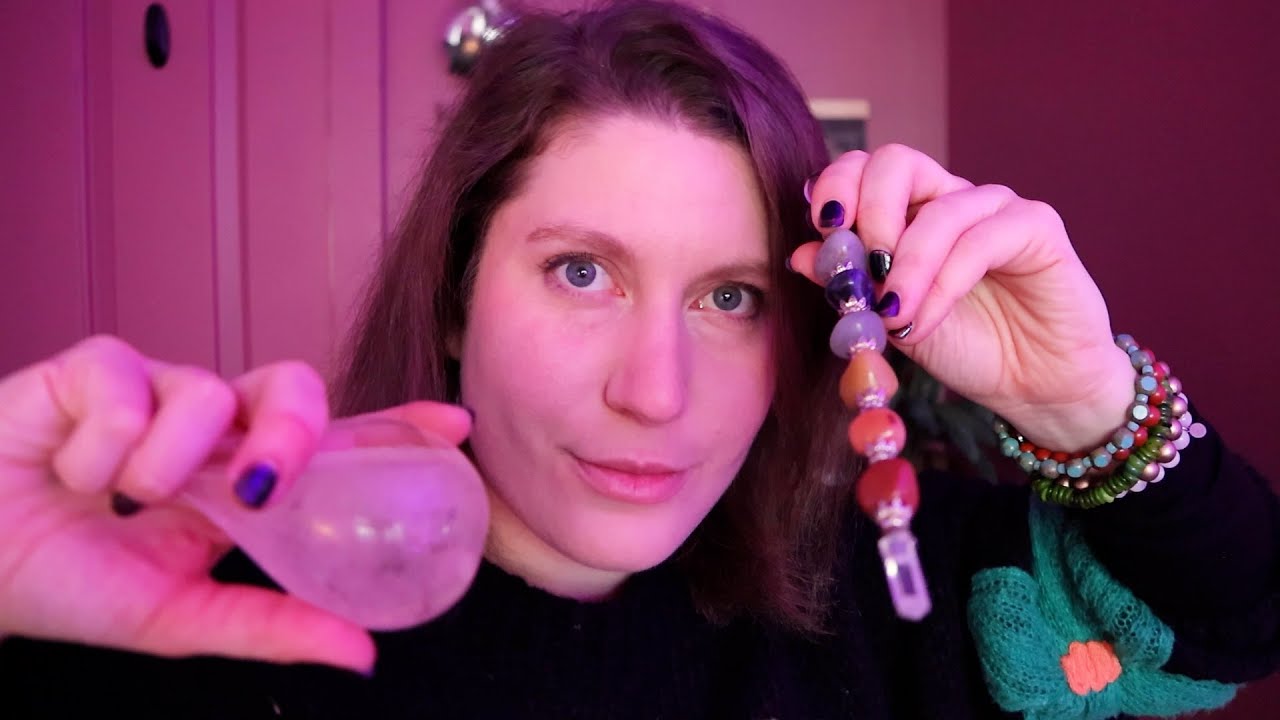 [ASMR] Your Witchy Friend Clears Your Bad Energy with Stress-Reducing Reiki Session
