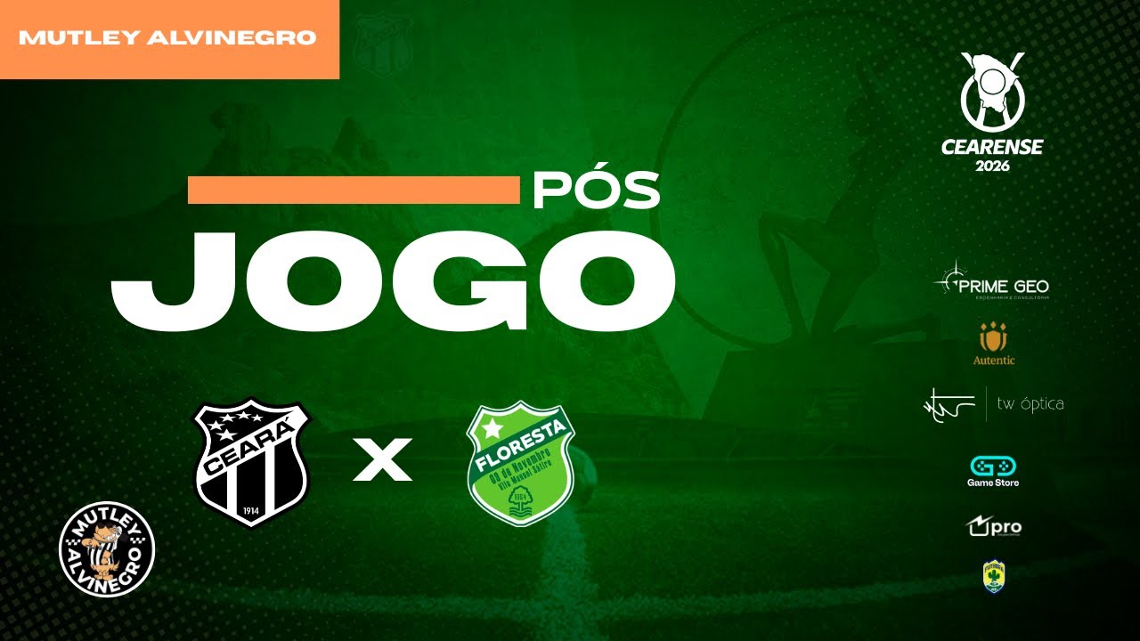 PÓS-JOGO: CEARÁ 4 (7) X 0 (0) FLORESTA