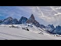 Passo rolle  skilift rolle timelapse pale di san martino