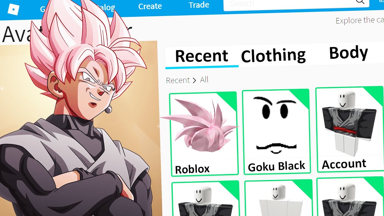 Goku Black Style - Roblox