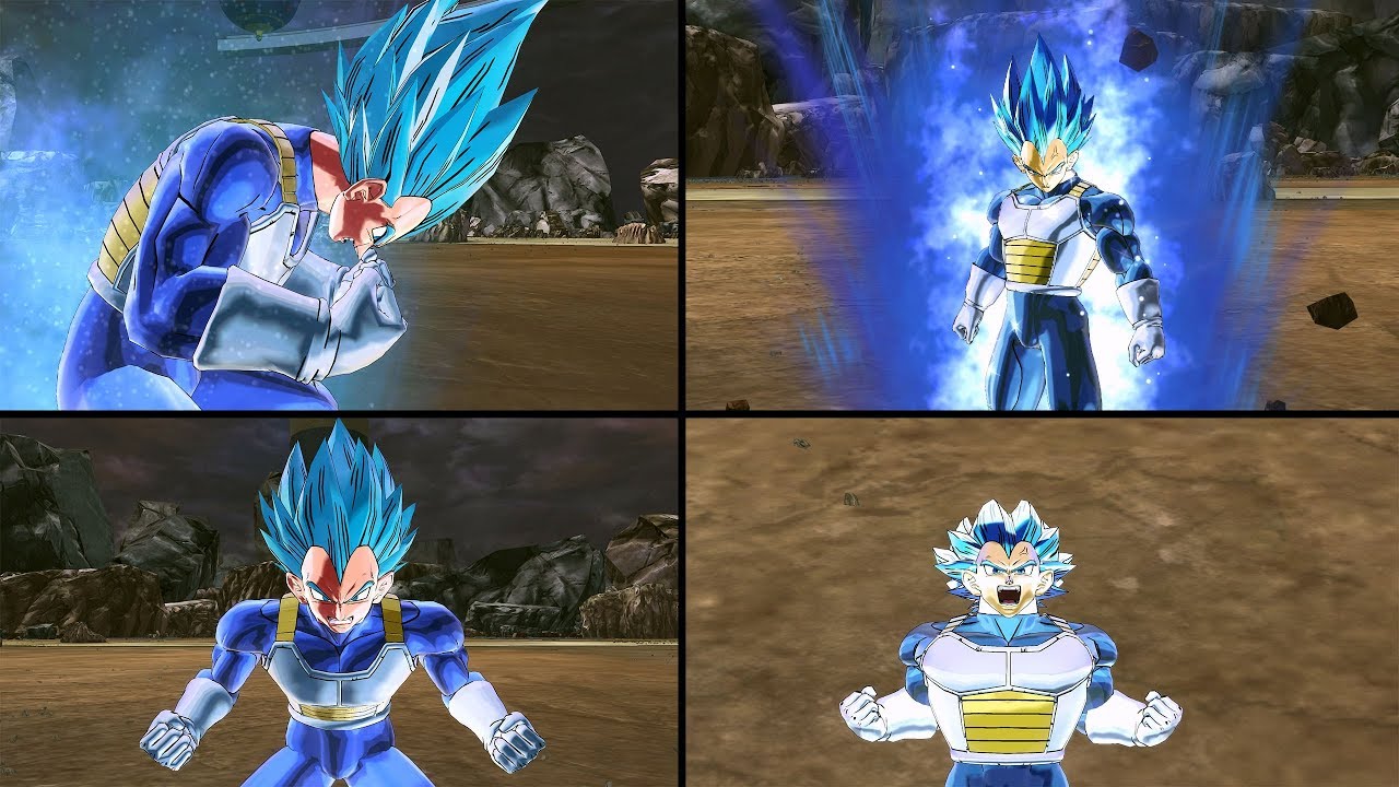 SSBE Vegeta's Final Flash Super for CaCs – Xenoverse Mods