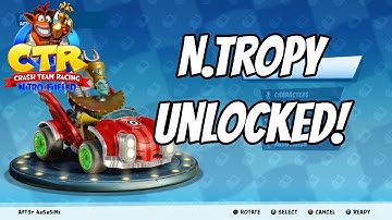 N. Tropy Unlocked! | Crash Team Racing: Nitro-Fueled | All Time Trials Completed