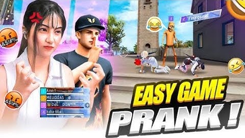 #Easy_Game Prank_On_Random Players Gone Wrong public Demand🤣 #Gareena_Free_Fire Max 