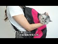 【Crazypaws】Feel U 寵物雙肩背包 外出背包-XL product youtube thumbnail