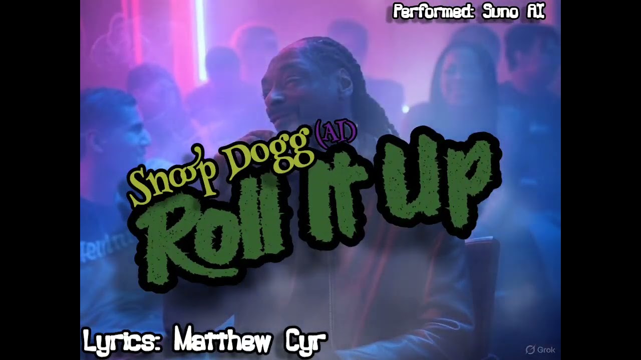Watch Snoop Dogg (AI) - Roll It Up - West Coast Classic Rap - Smoking Weed Song #weed #smoke #snoopdogg on YouTube Watch Snoop Dogg (AI) - Roll It Up - West Coast Classic Rap - Smoking Weed Song #weed #smoke #snoopdogg on YouTube